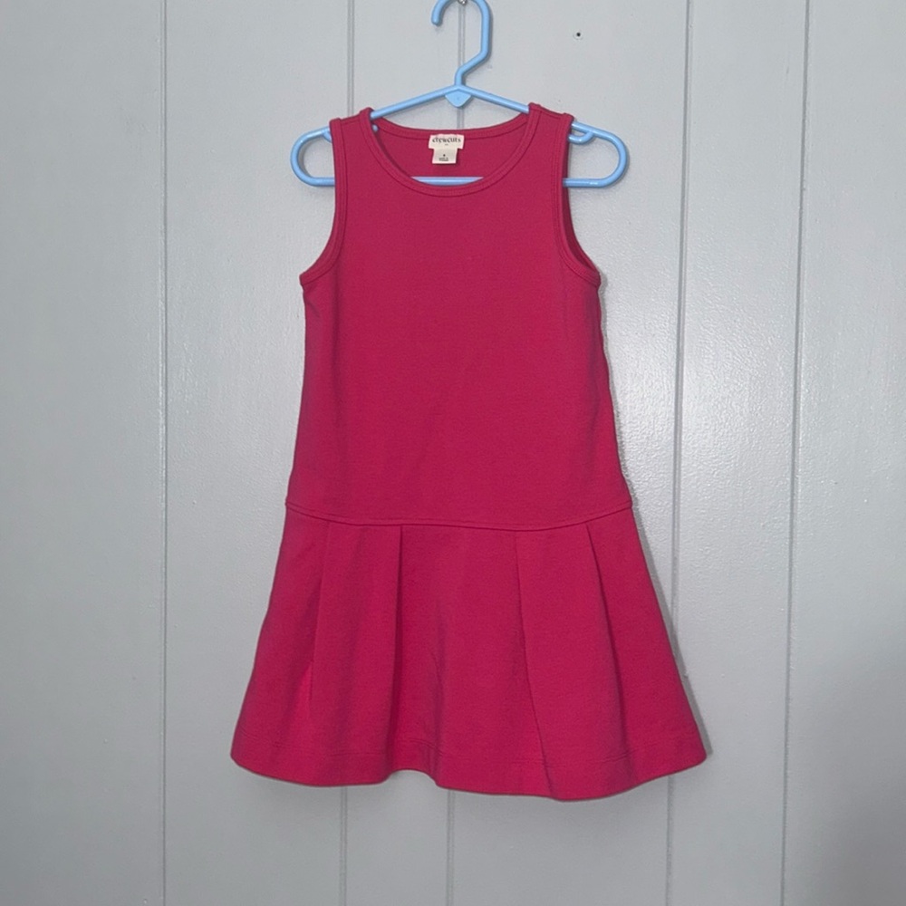 Crewcuts Girl’s Pink Sleeveless Summer Tennis Dress Size 6